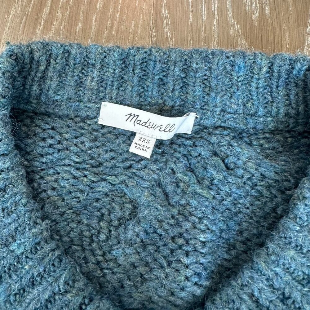 Madewell Chunky Cable Knit Cardigan - Picture 2 of 3